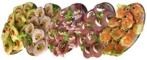 Lieferservice Berlin Umland fr Firmen Haushalte Aktion - ab 50 halbe belegte Brtchen online bestellen