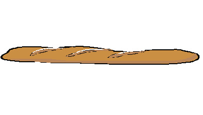 Krnerbaguette dunkel  (400g )